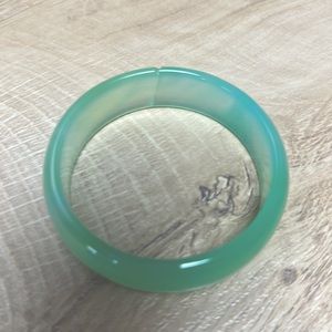 Hand-Carved Natural Jade Bracelet